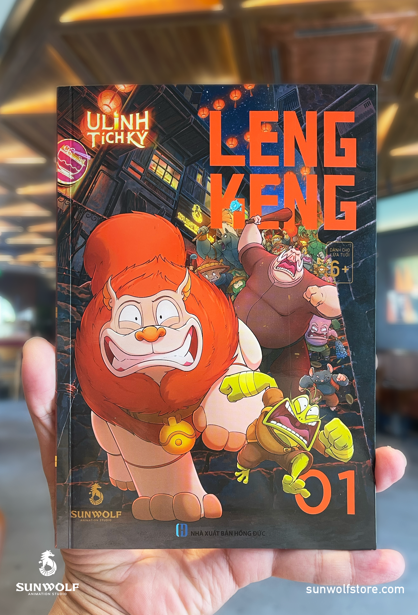  TRUYỆN TRANH U LINH TÍCH KÝ: LENG KENG - TẬP 1 
