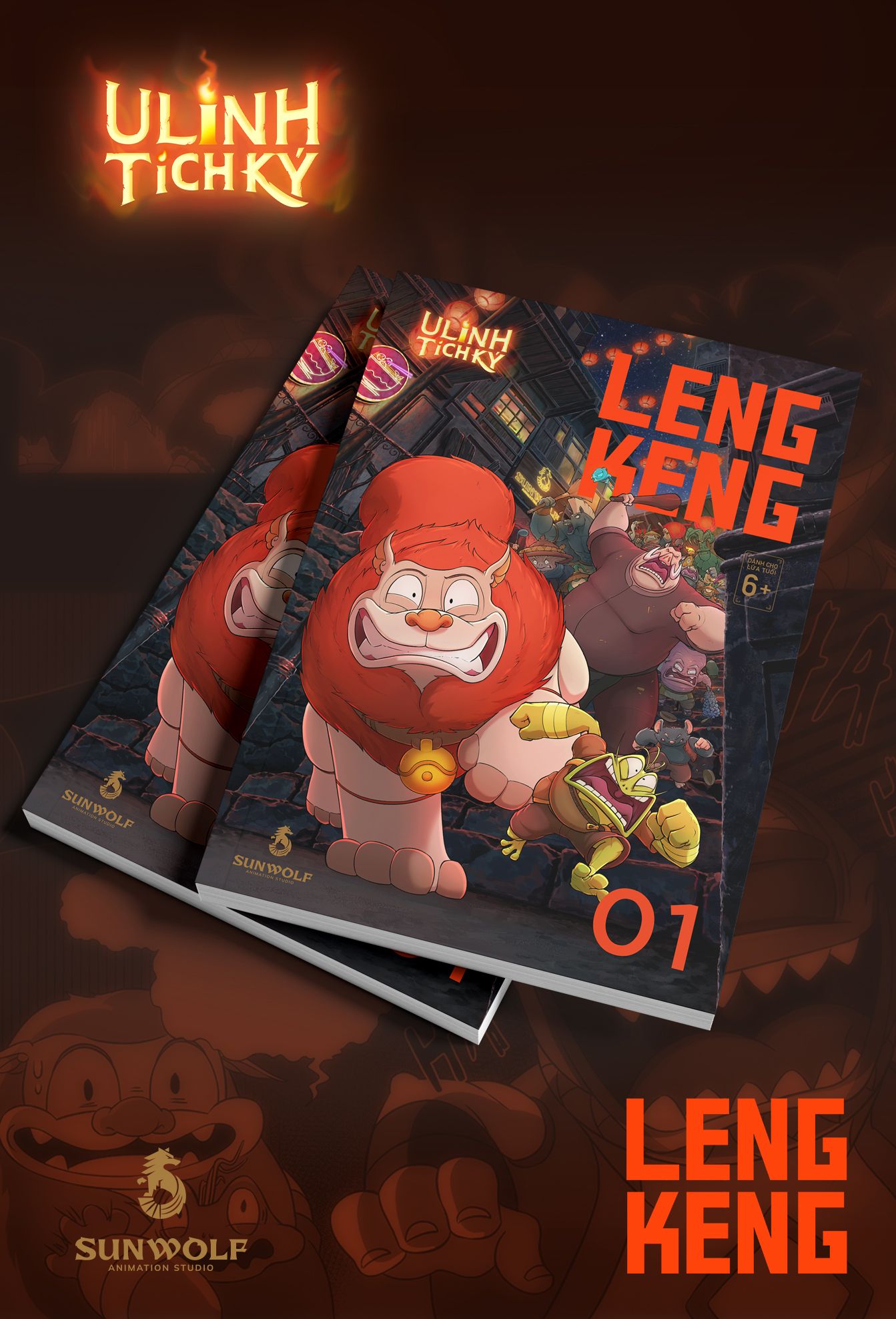  TRUYỆN TRANH U LINH TÍCH KÝ: LENG KENG - TẬP 1 