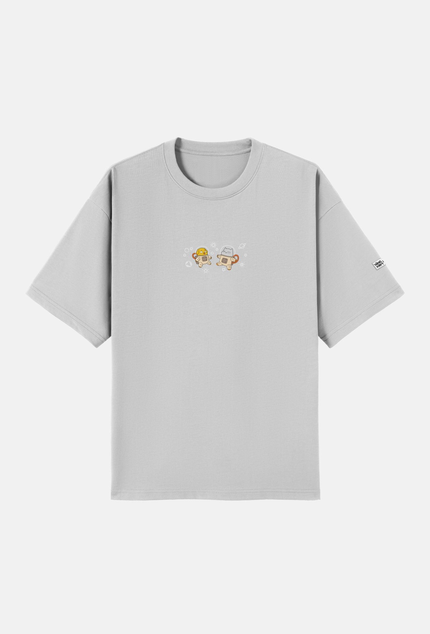  Áo Thun Vàng Xám - Phi Hành Gia 