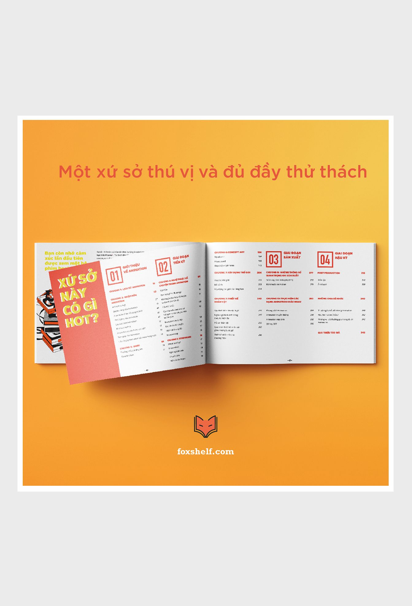  SÁCH XỨ SỞ ANIMATION - NGHỆ THUẬT KỂ CHUYỆN BẰNG ANIMATION 