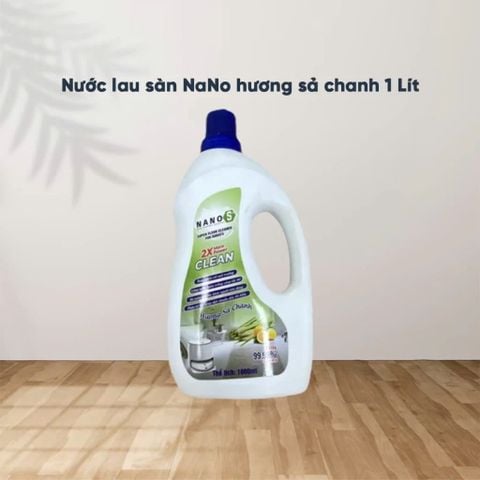 Nước lau sàn NaNo Hương sả chanh 1 Lít