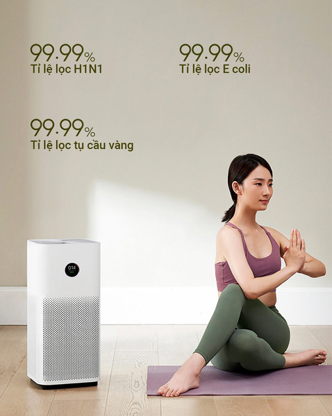 MÁY LỌC KHÔNG KHÍ XIAOMI MI AIR PURIFIER 4 BHR5096GL - BẢN QUỐC TẾ