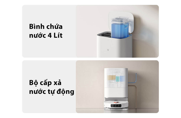 ROBOT HÚT BỤI LAU NHÀ THÔNG MINH XIAOMI MIJIA M30S - BH 6 THÁNG