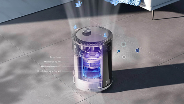 ROBOT LỌC KHÔNG KHÍ ECOVACS AIRBOT Z1 - BẢN QUỐC TẾ