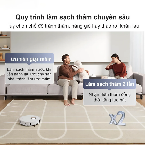 Robot hút bụi lau nhà Dreame X40 Ultra – Bản Quốc Tế