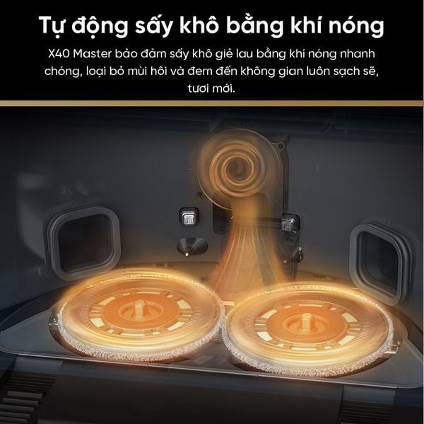Robot Hút Bụi Lau Nhà Dreame X40 Master – Bản Quốc Tế