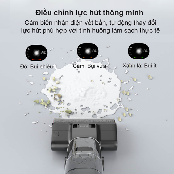 MÁY HÚT BỤI LAU SÀN KHÔ VÀ ƯỚT DREAME H14 – BẢN QUỐC TẾ