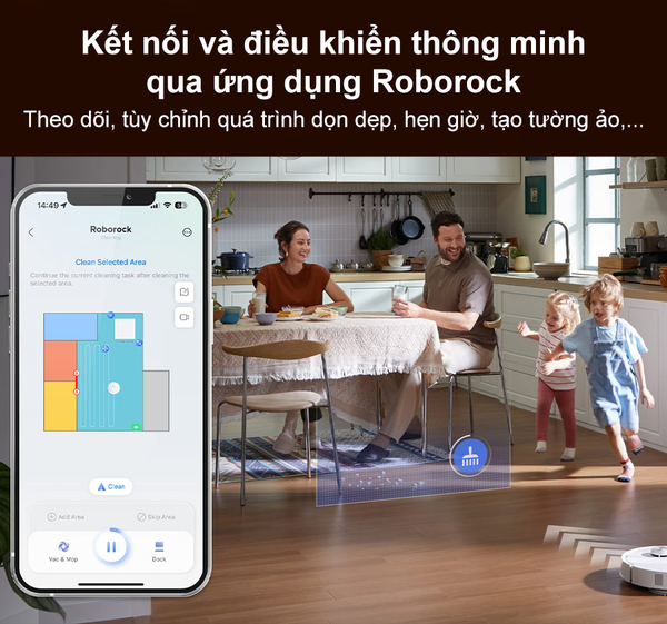 ROBOT HÚT BỤI LAU NHÀ ROBOROCK Q REVO MASTER – BẢN QUỐC TẾ – BH 24 THÁNG