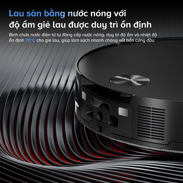 ROBOT HÚT BỤI LAU NHÀ ROBOROCK SAROS 10 – BẢN QUỐC TẾ – BH 24 THÁNG