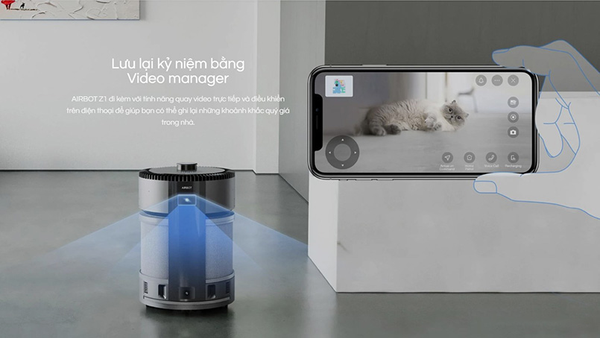 ROBOT LỌC KHÔNG KHÍ ECOVACS AIRBOT Z1 - BẢN QUỐC TẾ