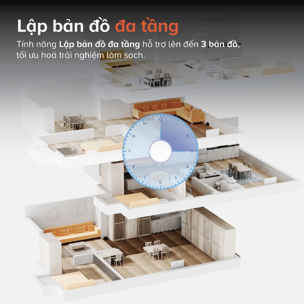 ROBOT HÚT BỤI LAU NHÀ ROBOROCK Q7TF – BẢN QUỐC TẾ – BH 24 THÁNG