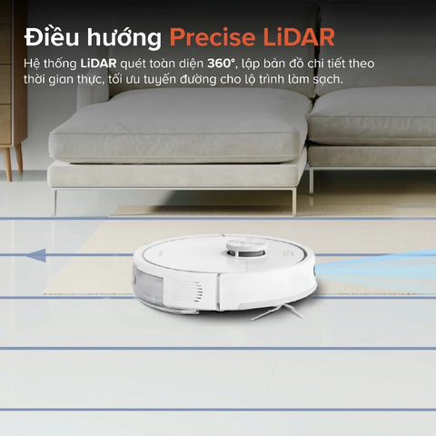 ROBOT HÚT BỤI LAU NHÀ ROBOROCK Q7TF – BẢN QUỐC TẾ – BH 24 THÁNG