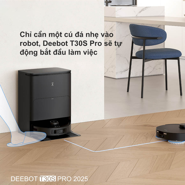 ROBOT HÚT BỤI LAU NHÀ ECOVACS DEEBOT T30S PRO – BẢN QUỐC TẾ 2025
