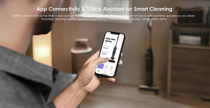 MÁY HÚT BỤI LAU SÀN KHÔ VÀ ƯỚT TINECO FLOOR ONE S5 PRO 2 – BẢN QUỐC TẾ -  vietnamrobovac