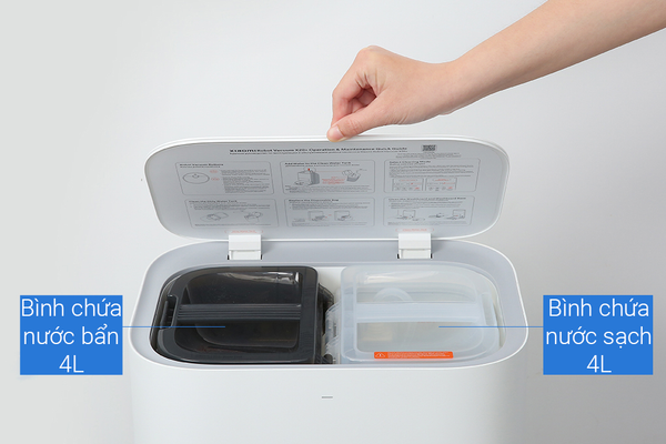 ROBOT HÚT BỤI LAU NHÀ THÔNG MINH XIAOMI VACUUM X20 PLUS - BH 12 THÁNG