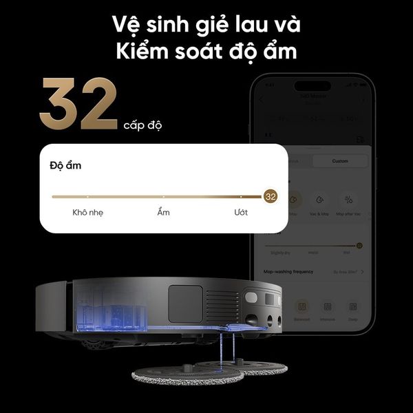 Robot Hút Bụi Lau Nhà Dreame X40 Master – Bản Quốc Tế