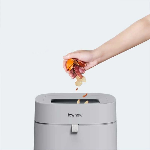 THÙNG RÁC THÔNG MINH TOWNEW T AIR LITE (GREY) – BẢN QUỐC TẾ – BH 12 THÁNG