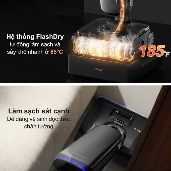 MÁY HÚT BỤI LAU SÀN KHÔ VÀ ƯỚT TINECO FLOOR ONE S9 ARTIST (Bản nâng cấp) – BẢN QUỐC TẾ