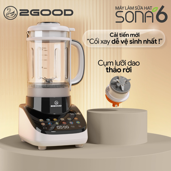 MÁY LÀM SỮA HẠT 2GOOD SONA 6 (1,8L) - HÀNG CHÍNH HÃNG