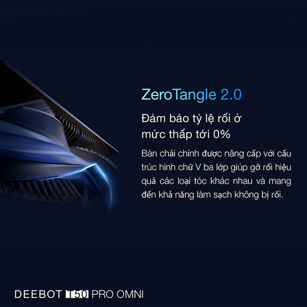 ROBOT HÚT BỤI LAU NHÀ ECOVACS DEEBOT T50 PRO OMNI – BẢN QUỐC TẾ