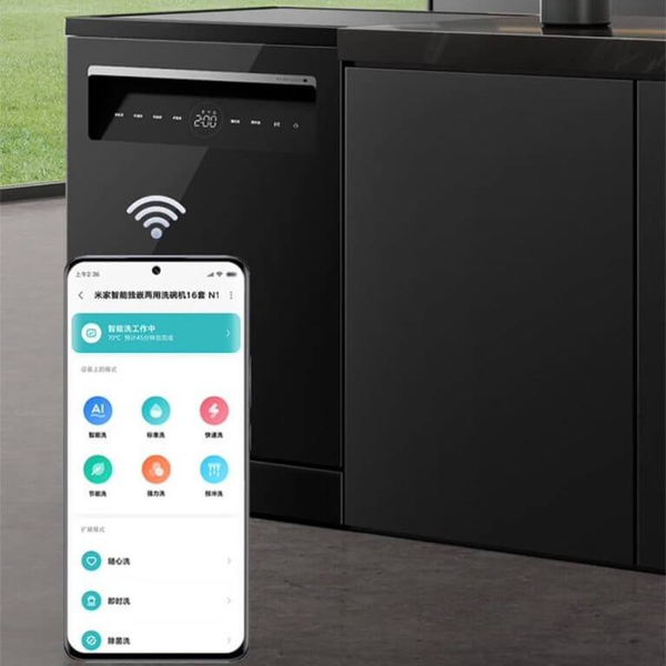 MÁY RỬA BÁT, RỬA CHÉN 16 BỘ XIAOMI MIJIA N1 SMART DISHWASHER – KHỬ TRÙNG ĐA NĂNG, DIỆN TÍCH LỚN – BH 12 THÁNG