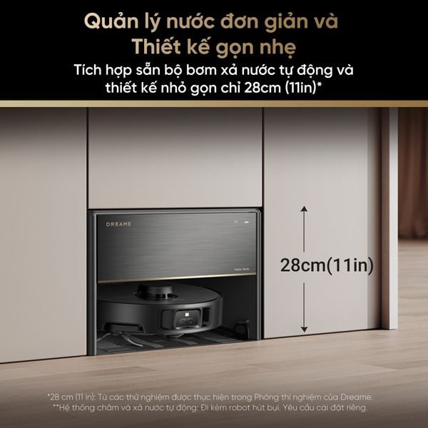 Robot Hút Bụi Lau Nhà Dreame X40 Master – Bản Quốc Tế