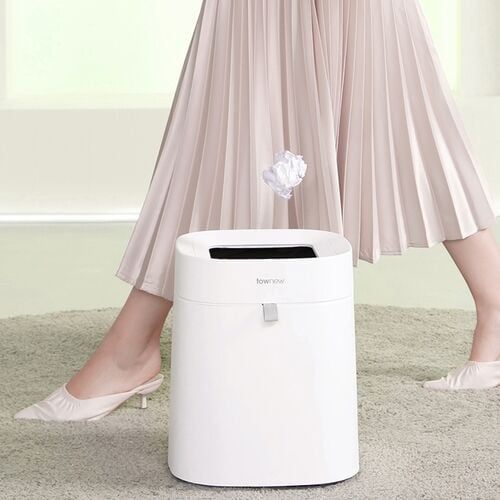 THÙNG RÁC THÔNG MINH TOWNEW T AIR LITE (WHITE) – BẢN QUỐC TẾ – BH 12 THÁNG