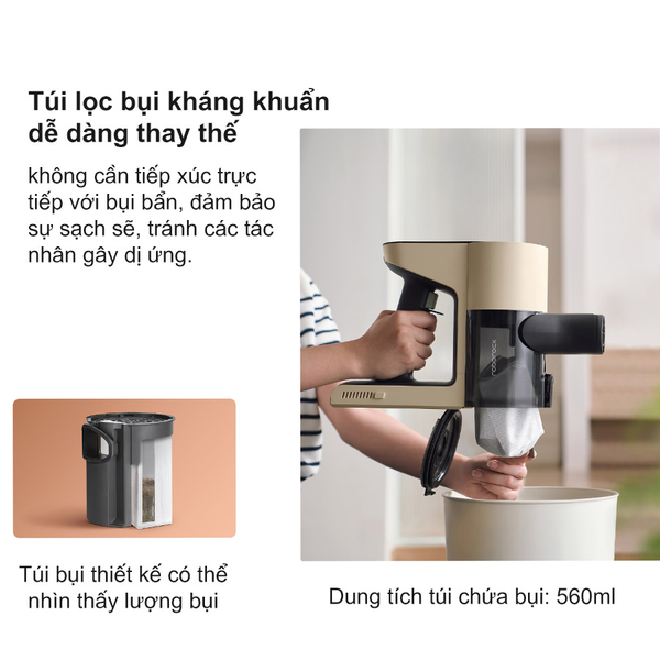 MÁY HÚT BỤI CẦM TAY KHÔNG DÂY ROBOROCK H5 – BẢN QUỐC TẾ