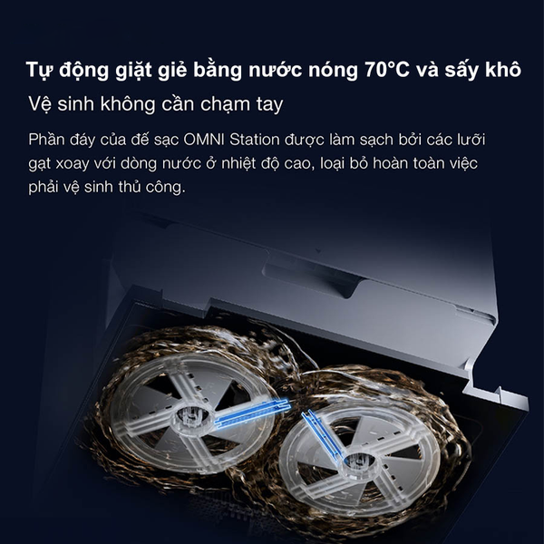 ROBOT HÚT BỤI LAU NHÀ ECOVACS DEEBOT T50 PRO OMNI – BẢN QUỐC TẾ