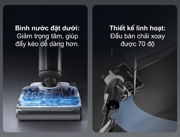 MÁY HÚT BỤI LAU SÀN KHÔ VÀ ƯỚT ROBOROCK F25 - BẢN QUỐC TẾ