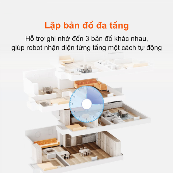 ROBOT HÚT BỤI LAU NHÀ ROBOROCK Q10VF – BẢN QUỐC TẾ – BH 24 THÁNG