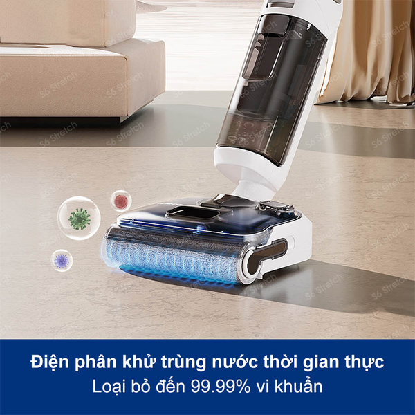 MÁY HÚT BỤI LAU SÀN KHÔ VÀ ƯỚT TINECO FLOOR ONE STRETCH S6 – BẢN QUỐC TẾ