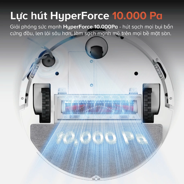 ROBOT HÚT BỤI LAU NHÀ ROBOROCK Q7TF – BẢN QUỐC TẾ – BH 24 THÁNG