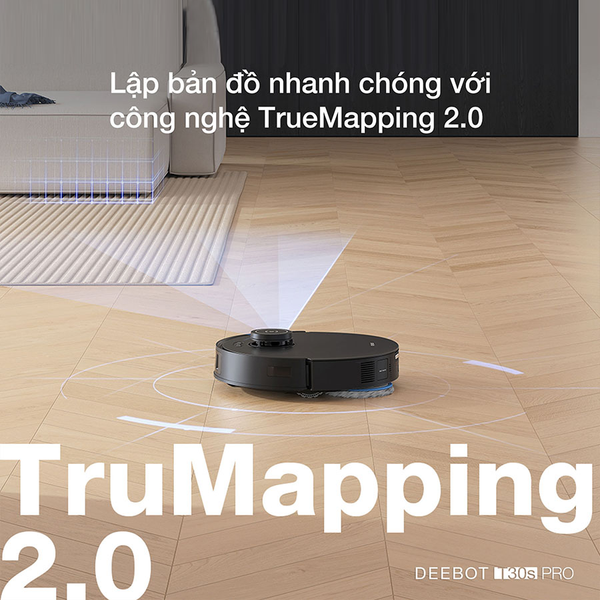 ROBOT HÚT BỤI LAU NHÀ ECOVACS DEEBOT T30S PRO – BẢN QUỐC TẾ 2025