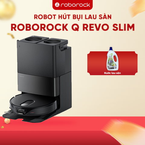 ROBOT HÚT BỤI LAU NHÀ ROBOROCK Q REVO SLIM – BẢN QUỐC TẾ – BH 24 THÁNG