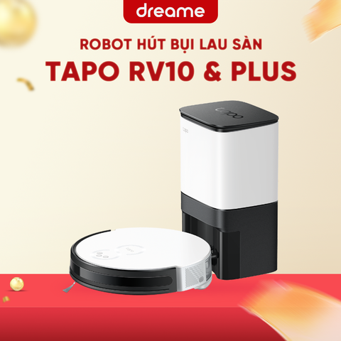 ROBOT HÚT BỤI LAU NHÀ TAPO RV10 & PLUS – BẢN QUỐC TẾ