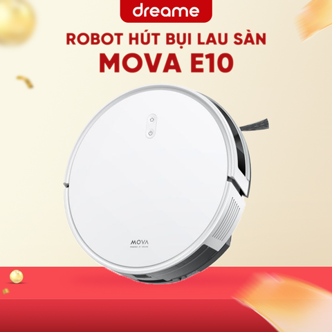 ROBOT HÚT BỤI LAU NHÀ MOVA E10 – BH 12 THÁNG
