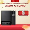 ROBOT HÚT BỤI LAU NHÀ & MÁY HÚT BỤI CẦM TAY ECOVACS DEEBOT X2 COMBO – BẢN QUỐC TẾ