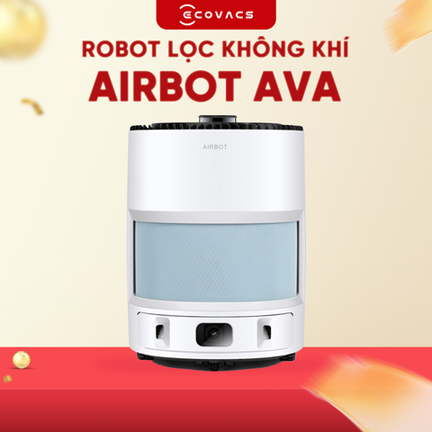 ROBOT LỌC KHÔNG KHÍ ECOVACS AIRBOT AVA - BẢN QUỐC TẾ