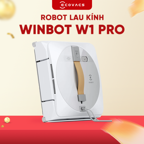 ROBOT LAU KÍNH ECOVACS WINBOT W1 PRO - BẢN QUỐC TẾ