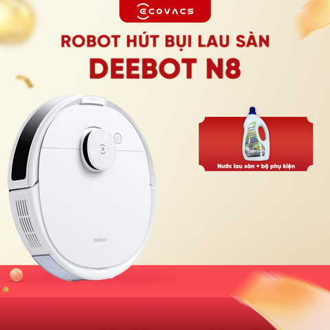 ROBOT HÚT BỤI LAU NHÀ ECOVACS DEEBOT N8 – BẢN QUỐC TẾ