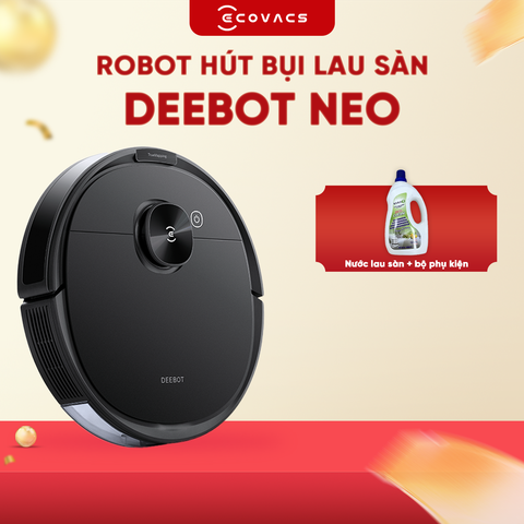 ROBOT HÚT BỤI LAU NHÀ ECOVACS DEEBOT NEO – BẢN QUỐC TẾ