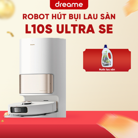 ROBOT HÚT BỤI LAU NHÀ THÔNG MINH DREAME L10S ULTRA SE – BẢN QUỐC TẾ – BH 24 THÁNG