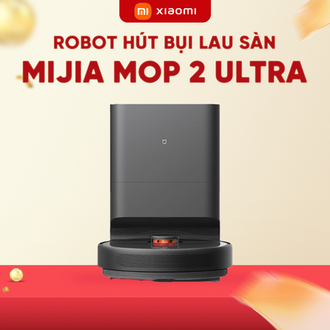 ROBOT HÚT BỤI LAU NHÀ THÔNG MINH XIAOMI MIJIA MOP 2 ULTRA STYTJ05ZHM – BẢN NỘI ĐỊA – BH 12 THÁNG