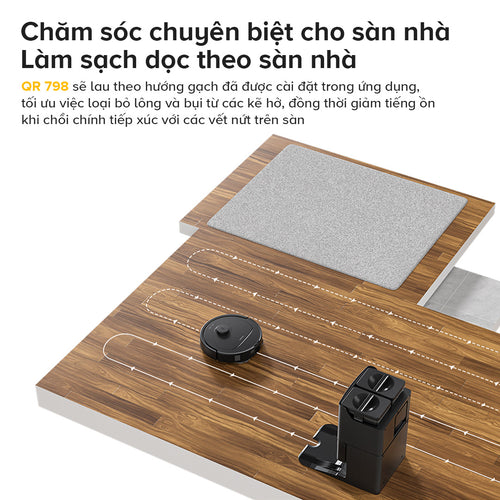ROBOT HÚT BỤI LAU NHÀ ROBOROCK QR 798 – BẢN QUỐC TẾ
