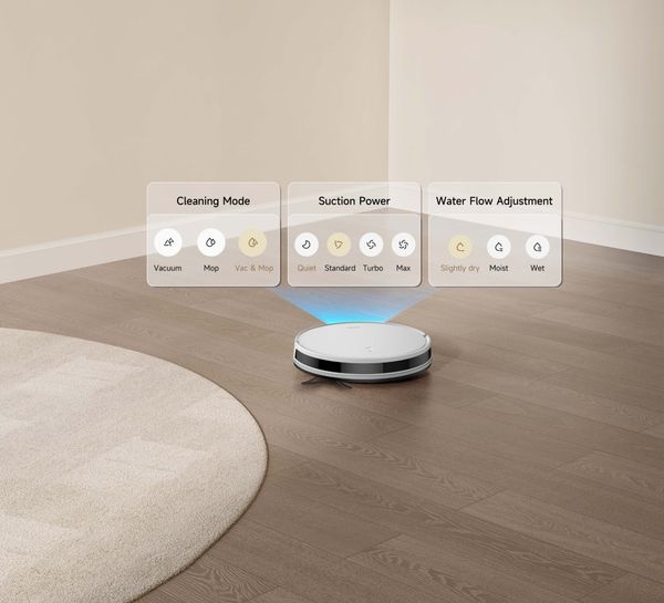 ROBOT HÚT BỤI LAU NHÀ MOVA E10 – BH 12 THÁNG