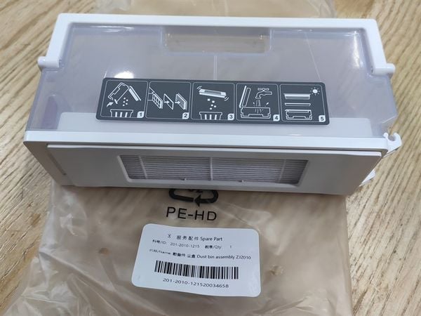 Hộp rác dành cho robot hút bụi lau sàn Ecovacs Deebot T9