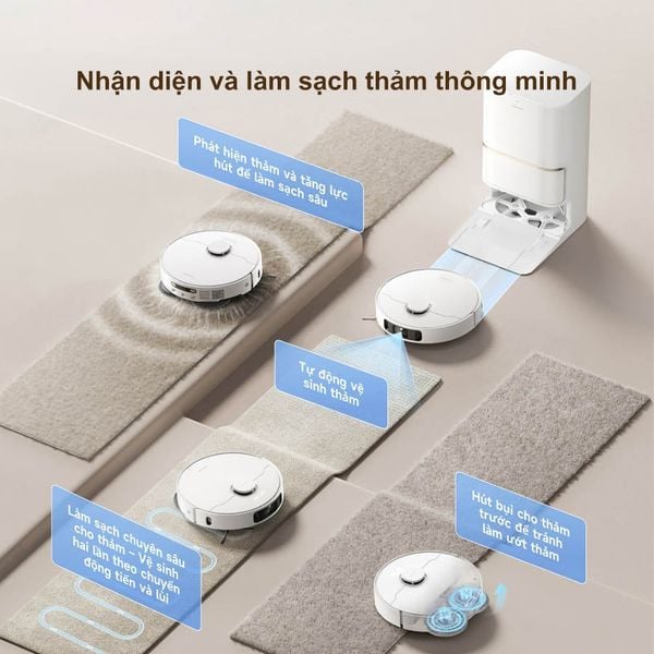 Robot hút bụi lau nhà Dreame L30s Ultra – Bản Quốc Tế