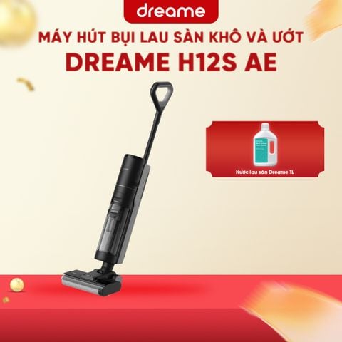 MÁY HÚT BỤI LAU SÀN KHÔ VÀ ƯỚT DREAME H12S AE – BẢN QUỐC TẾ – BH 24 THÁNG