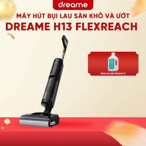 MÁY HÚT BỤI LAU SÀN KHÔ VÀ ƯỚT DREAME H13 FLEXREACH – BẢN QUỐC TẾ